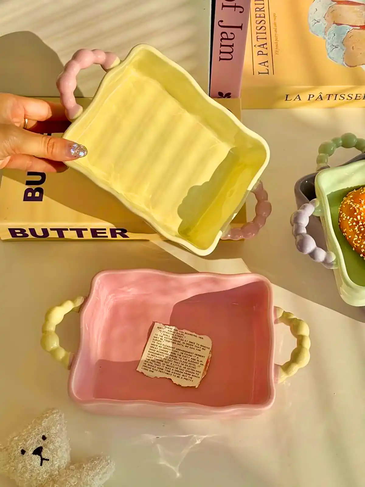 ظروف سفالی فانتزی دست ساز