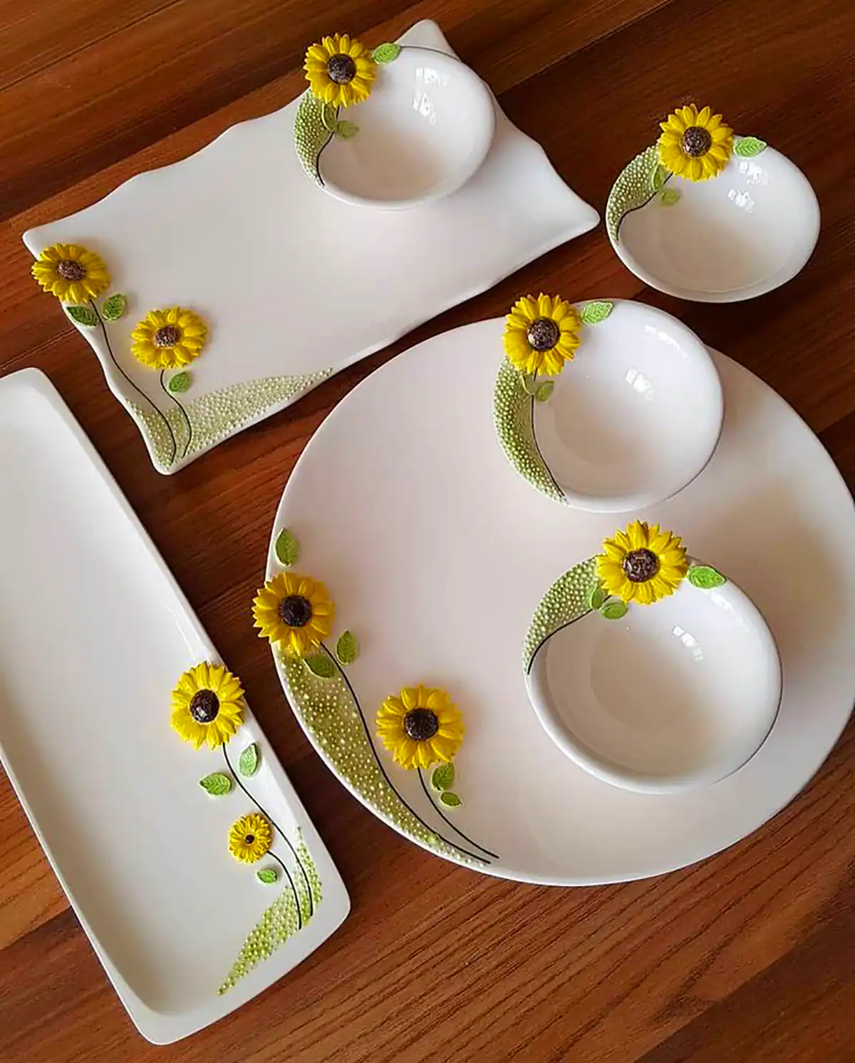 ظروف سفالی فانتزی دست ساز