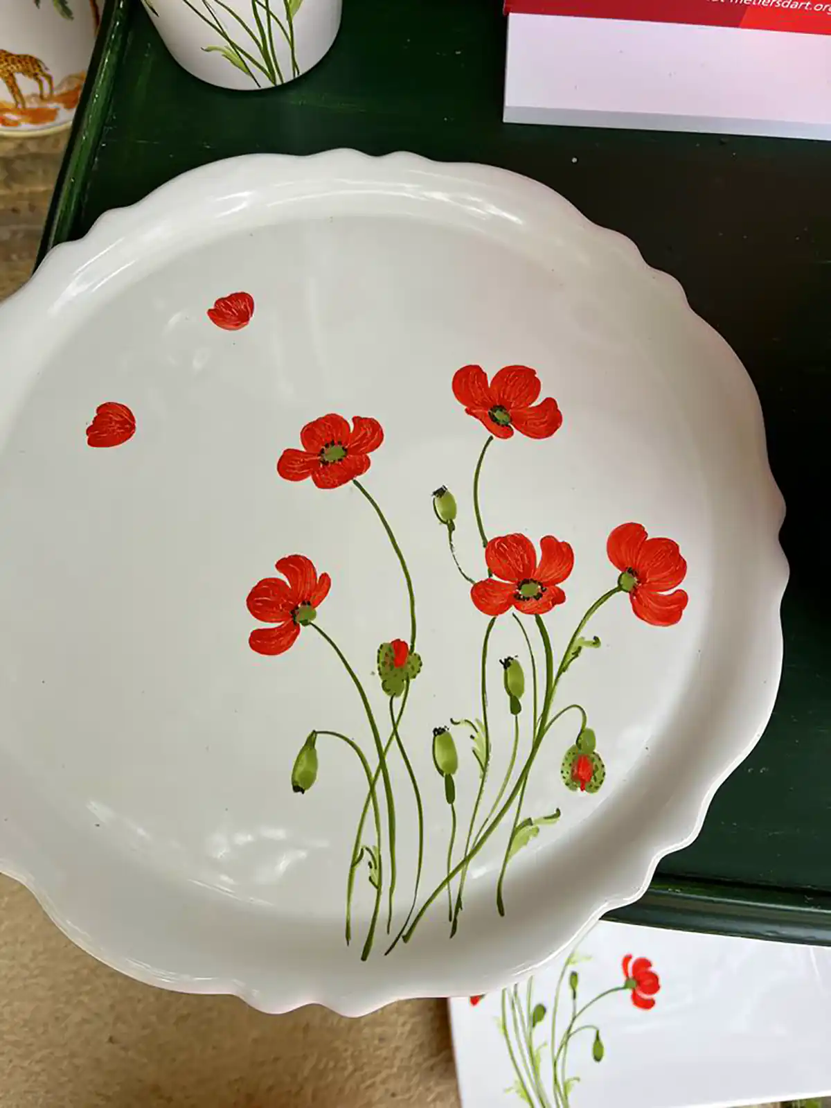 ظروف سفالی فانتزی دست ساز