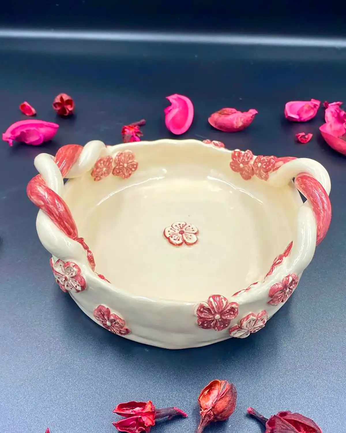 ظروف سفالی فانتزی دست ساز