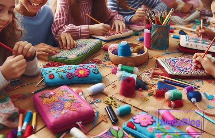 معرفی انواع نخ و سوزن مورد استفاده در این نوع گلدوزی