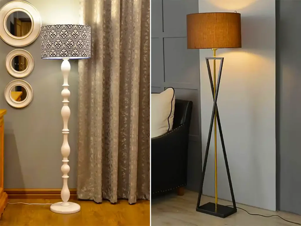 آباژور پایه دار لوکس