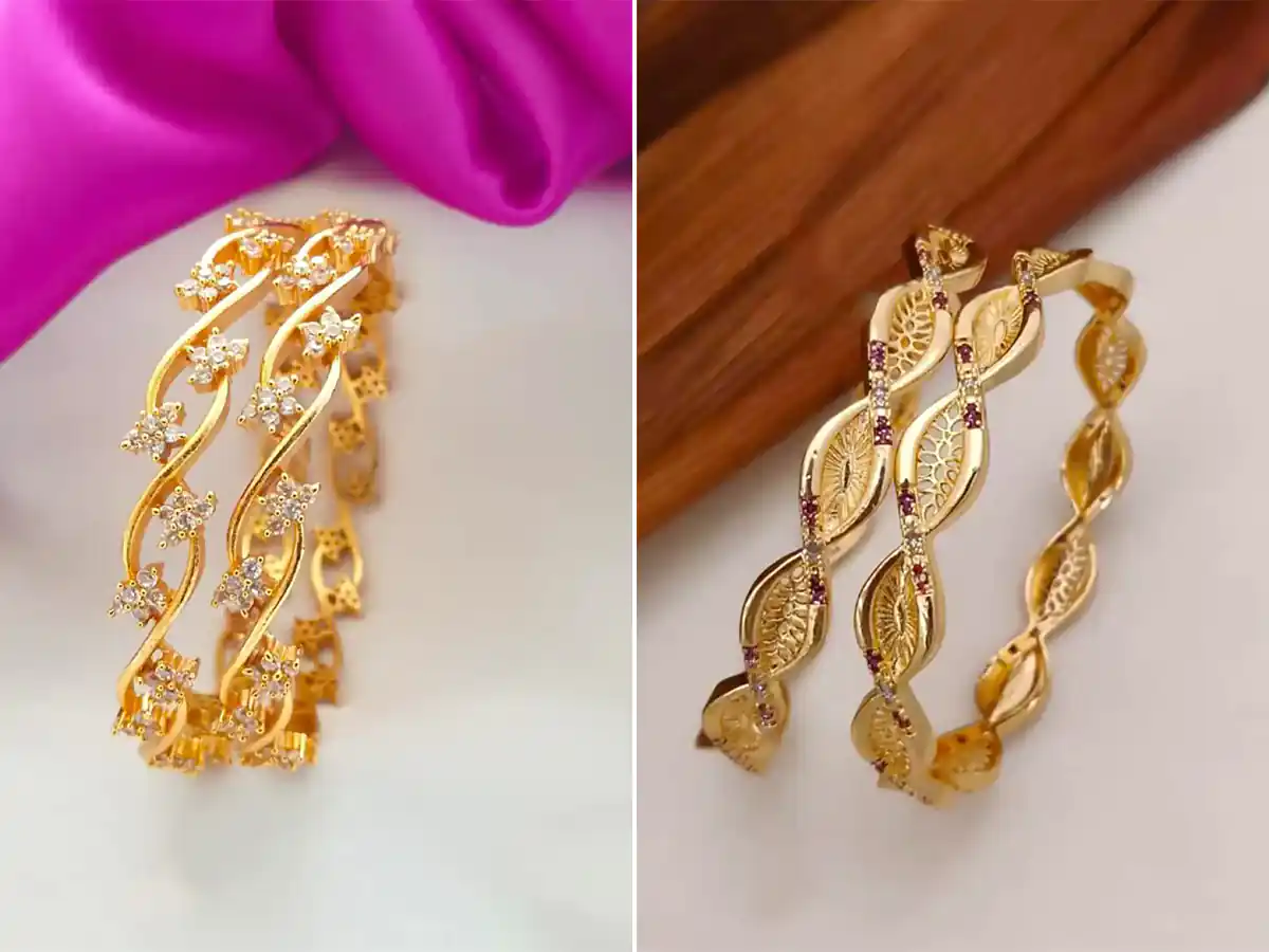 النگو طلا شیک و زیبا