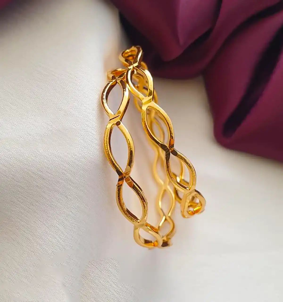 النگو طلا شیک و زیبا