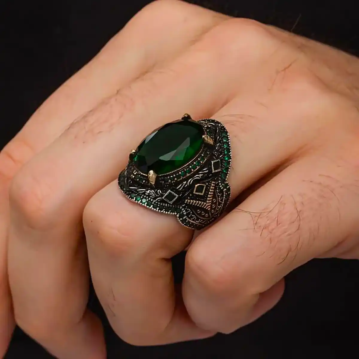 انگشتر مردانه ترند و زیبا