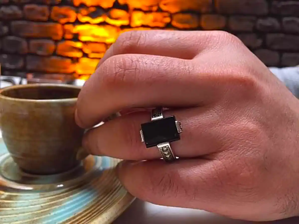 انگشتر مردانه ترند و زیبا