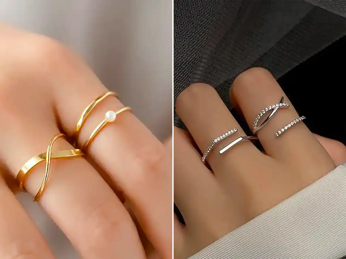 انگشتر مینیمال طلا زیبا