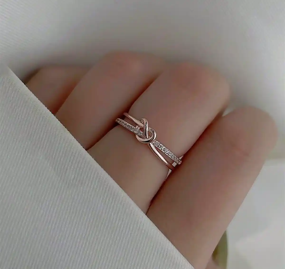 انگشتر مینیمال طلا زیبا