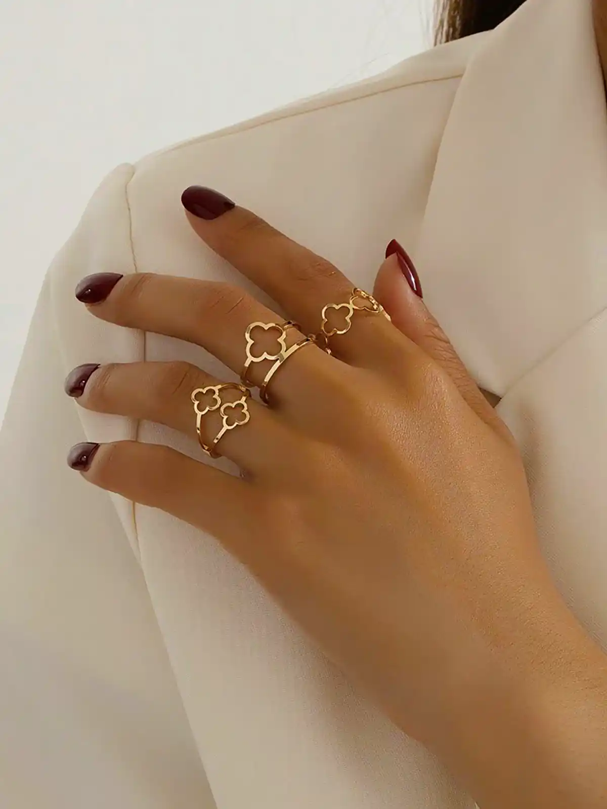 انگشتر مینیمال طلا زیبا