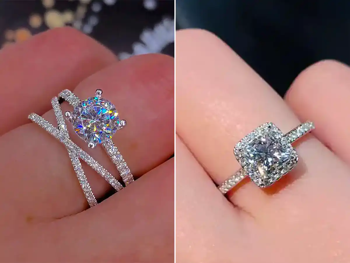 انگشتر تک نگین جواهر