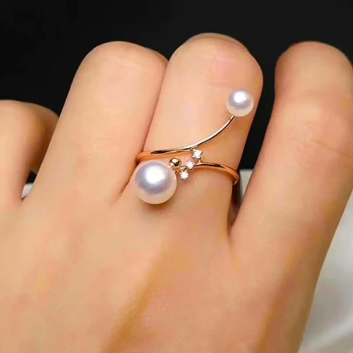 انگشتر طلا نما دار جدید