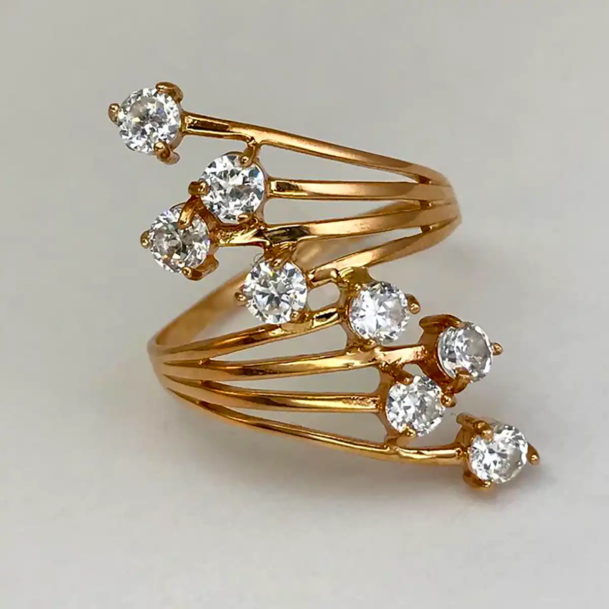 انگشتر طلا نما دار جدید