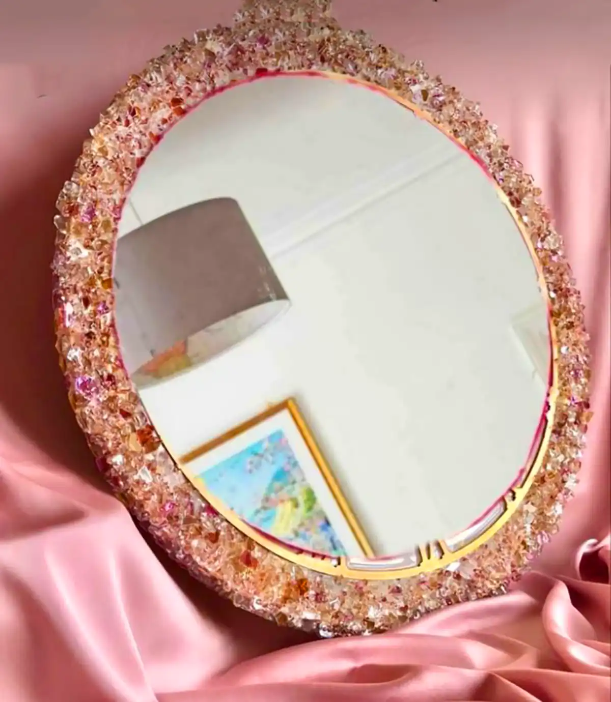 آینه دیواری رزین