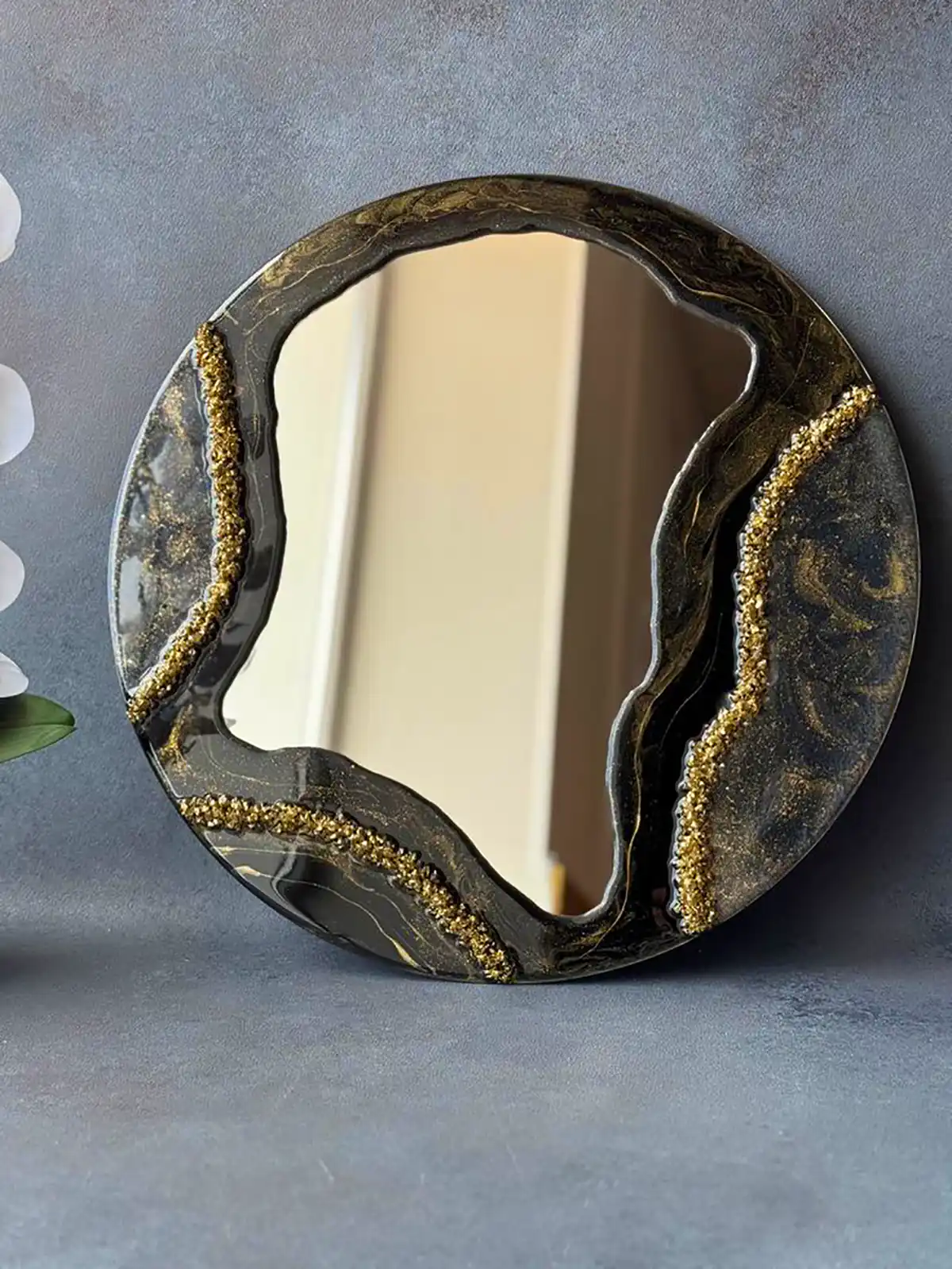 آینه دیواری رزین