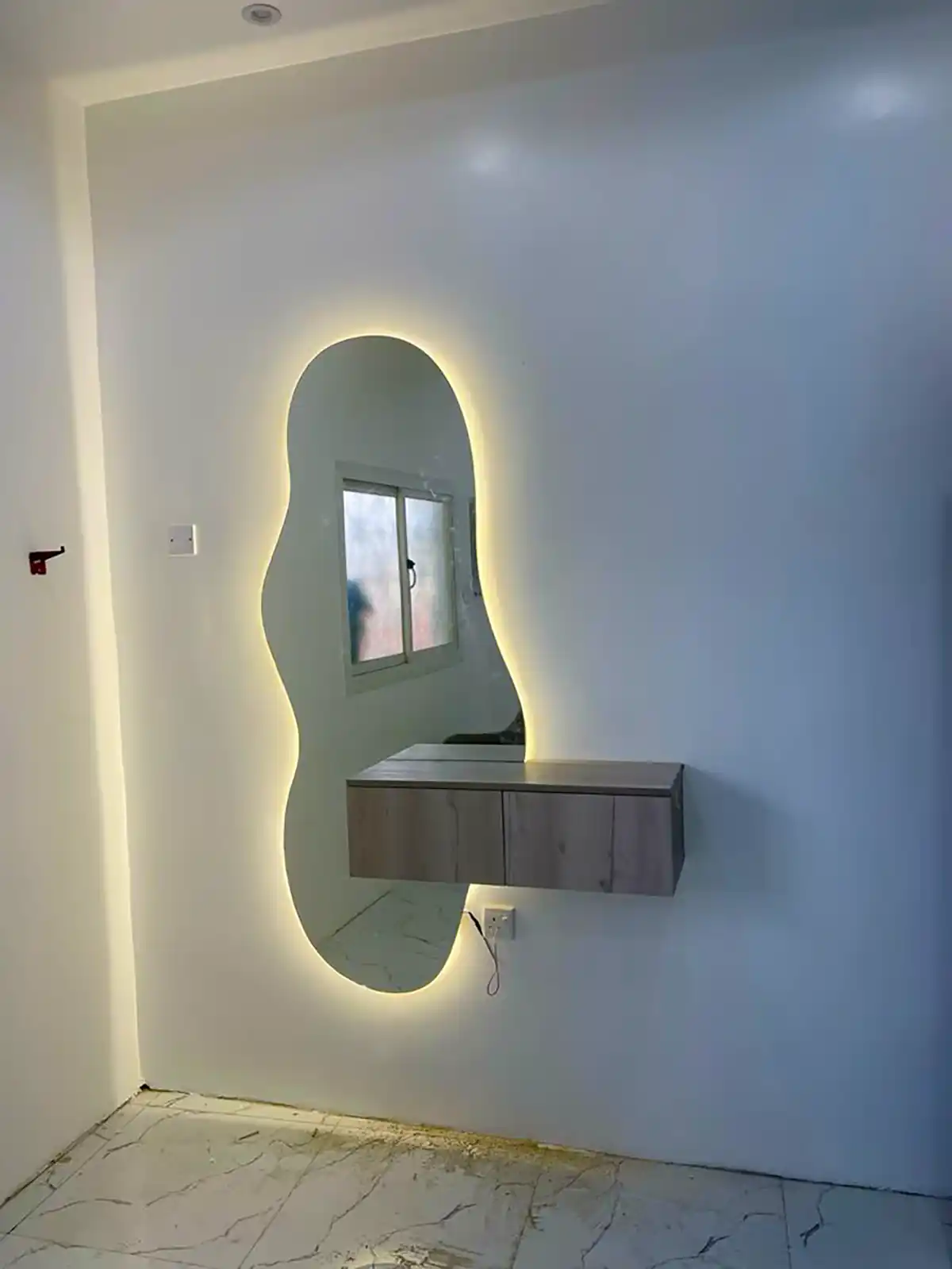 آینه قدی دفرمه لوکس