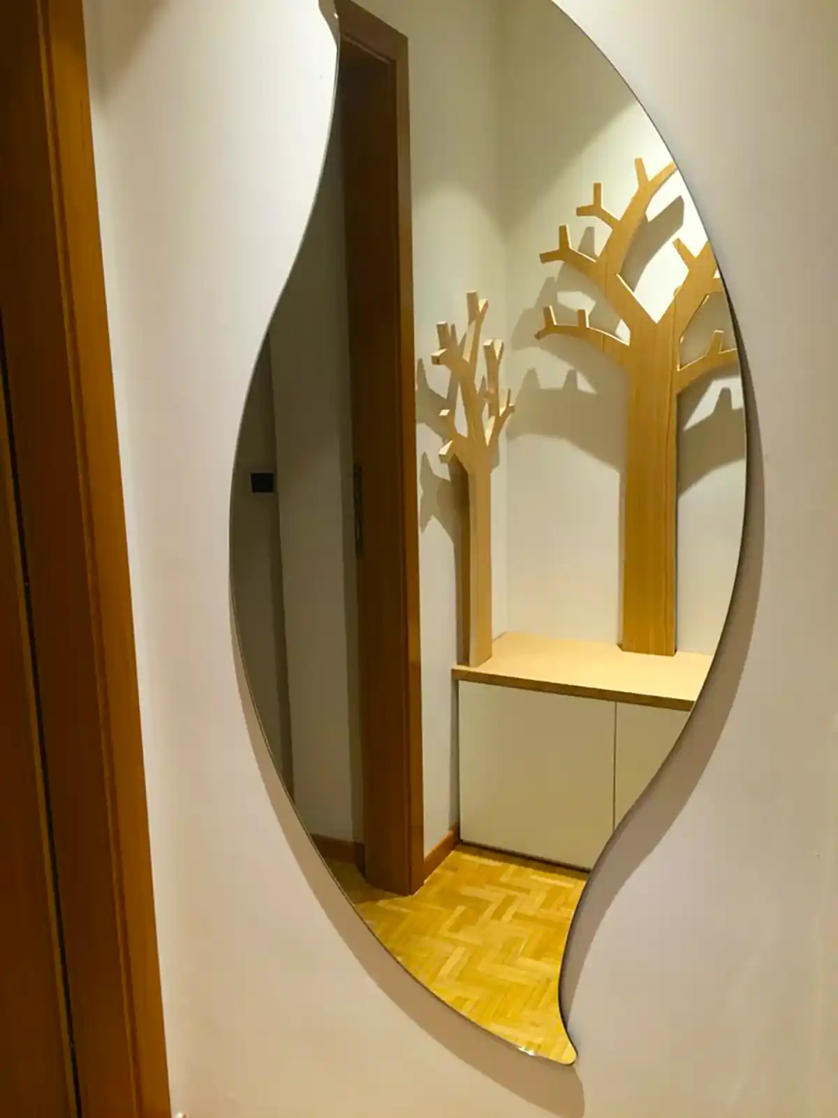 آینه قدی دفرمه لوکس