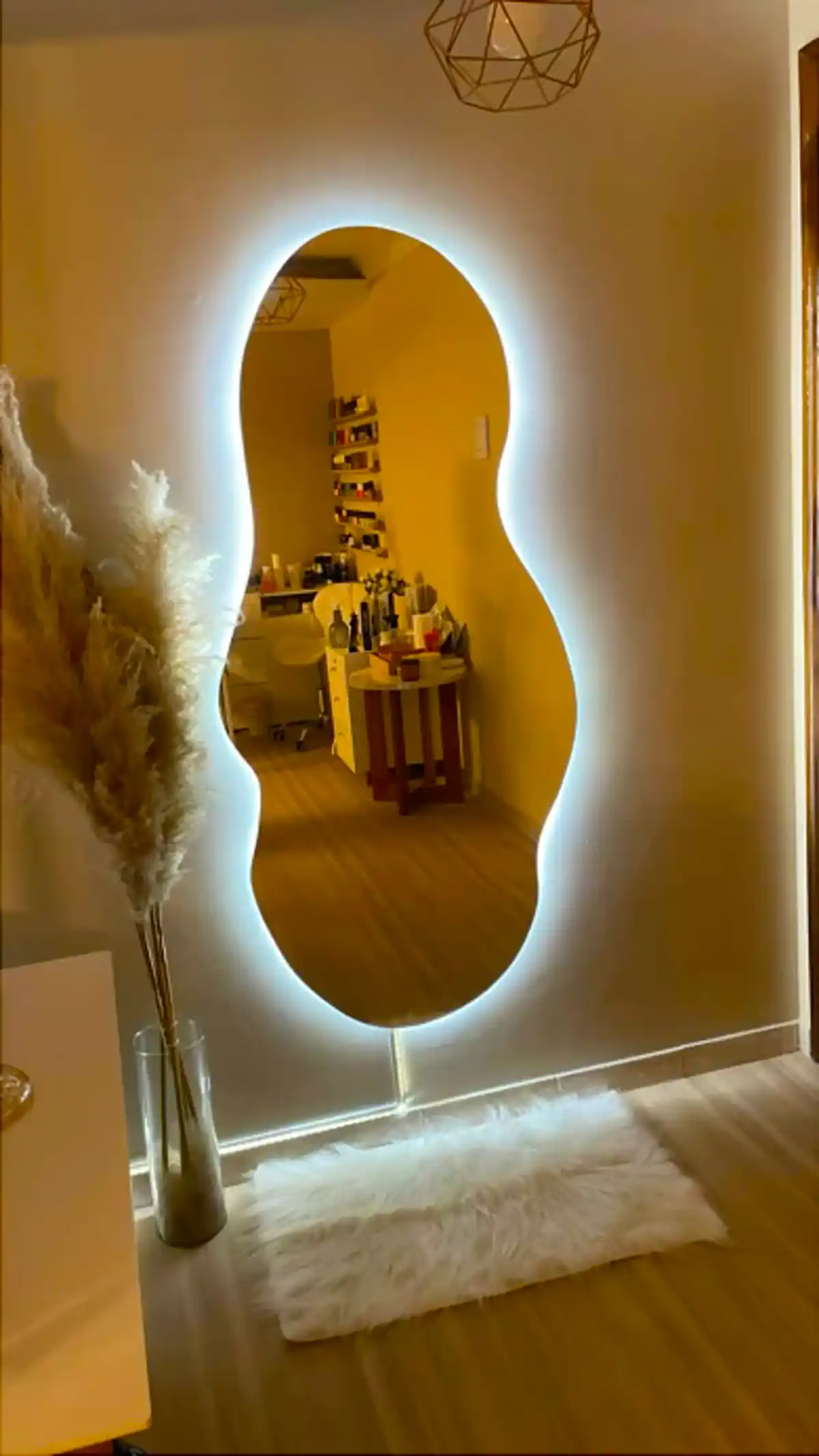 آینه قدی دفرمه لوکس