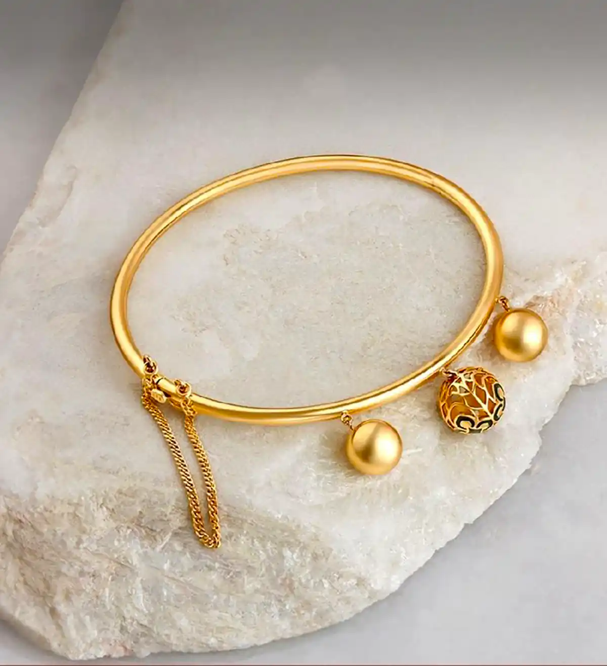 بنگل طلا شیک و باکلاس