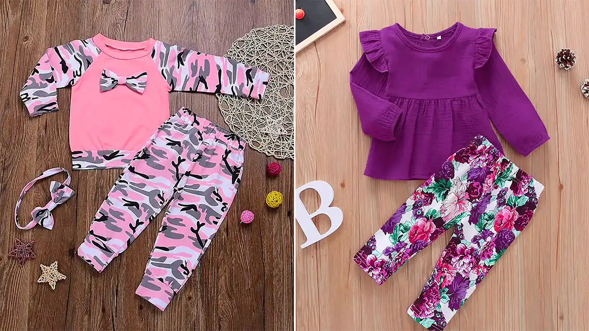 بلوز شلوار بچه گانه مدرن