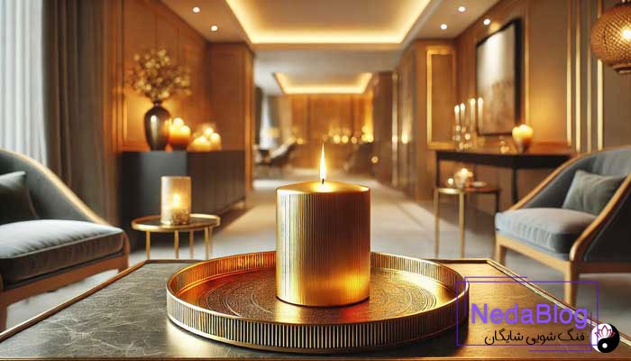 معنی رنگ شمع طلایی در فنگ شویی