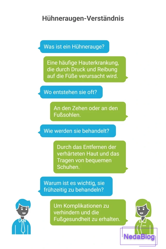 میخچه پا به آلمانی