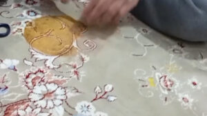 آموزش درست کردن فرش سوخته