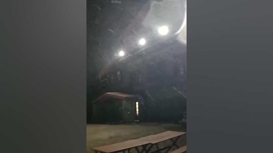 بارش نخستین برف پاییزی در تهران!