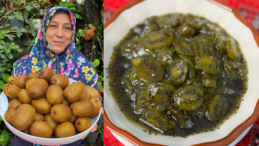 بهترین روش پخت مربای کیوی