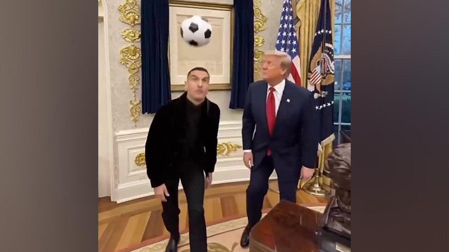 ترامپ ویدیویی از خودش با رونالدو که با هوش مصنوعی ساخته شده، منتشر کرد