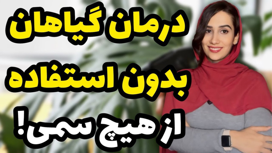 درمان آفت گیاهان بدون استفاده از هیچ سمی!