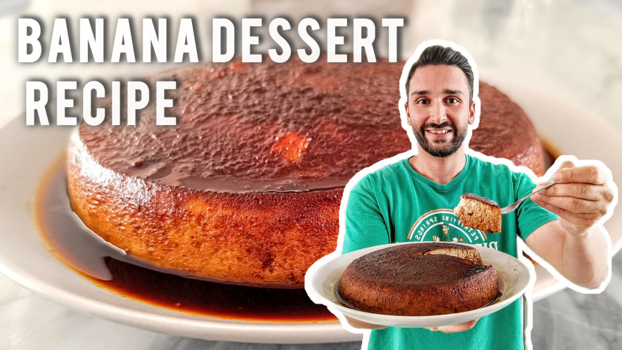 دسر پروتئینی بمب انرژی با تخم‌مرغ، موز و شیر!