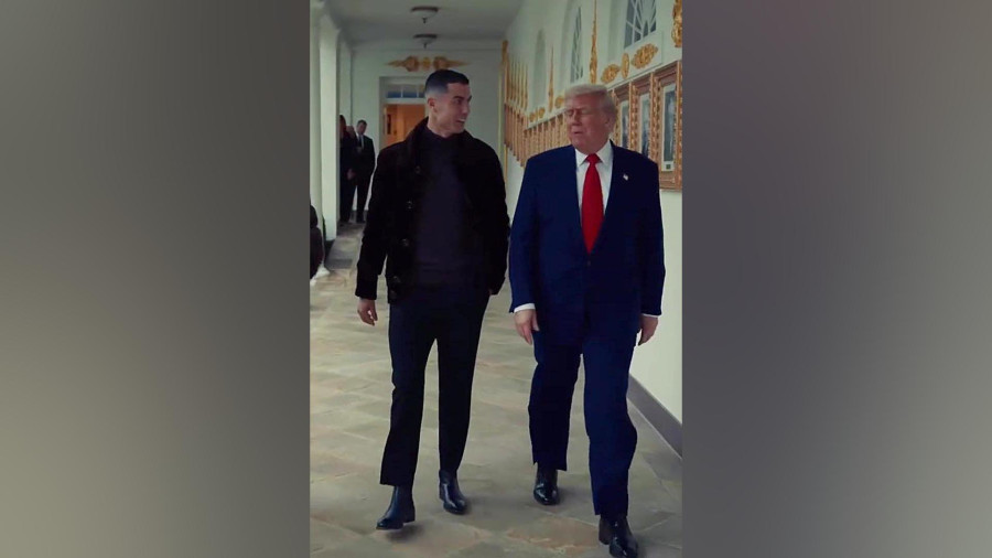 ذوق‌زدگی ترامپ از دیدن رونالدو در کاخ سفید