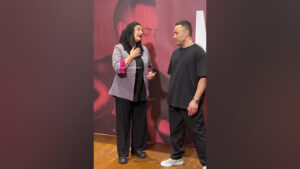 شبنم مقدمی در کنسرت ناصر زینعلی حاضر شد