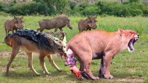 مستند حیوانات : حیات وحش جدید : رازبقا آپارات : حمله شغال به شیر