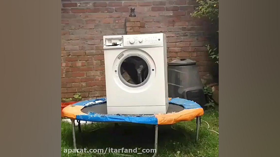 وقتی آهن را بیندازیم در ماشین لباس شویی