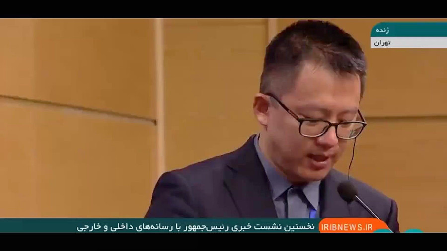 پاسخ پزشکیان به سوال انگلیسی خبرنگار چینی بدون نیاز به مترجم