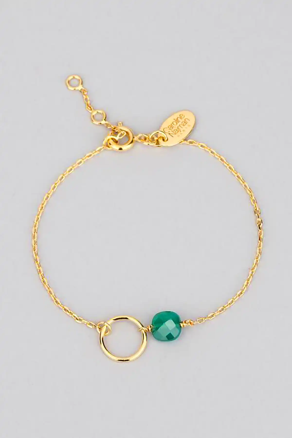 دستبند ساده و زیبا طلا