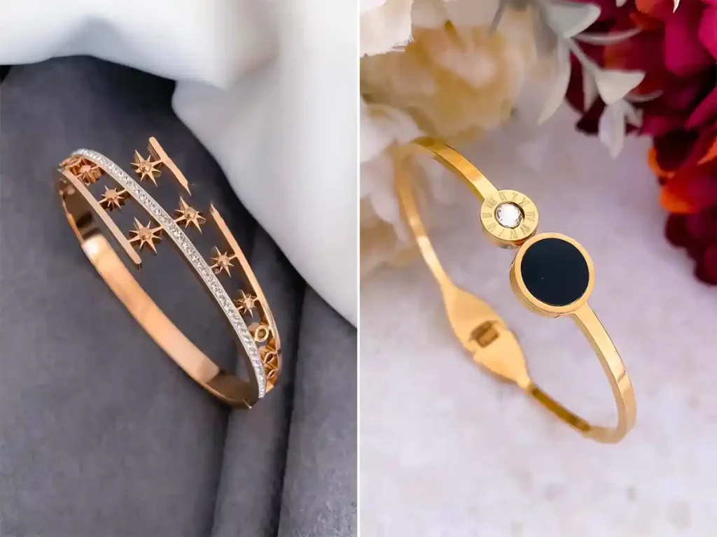 دستبند طلا شیک و ترند