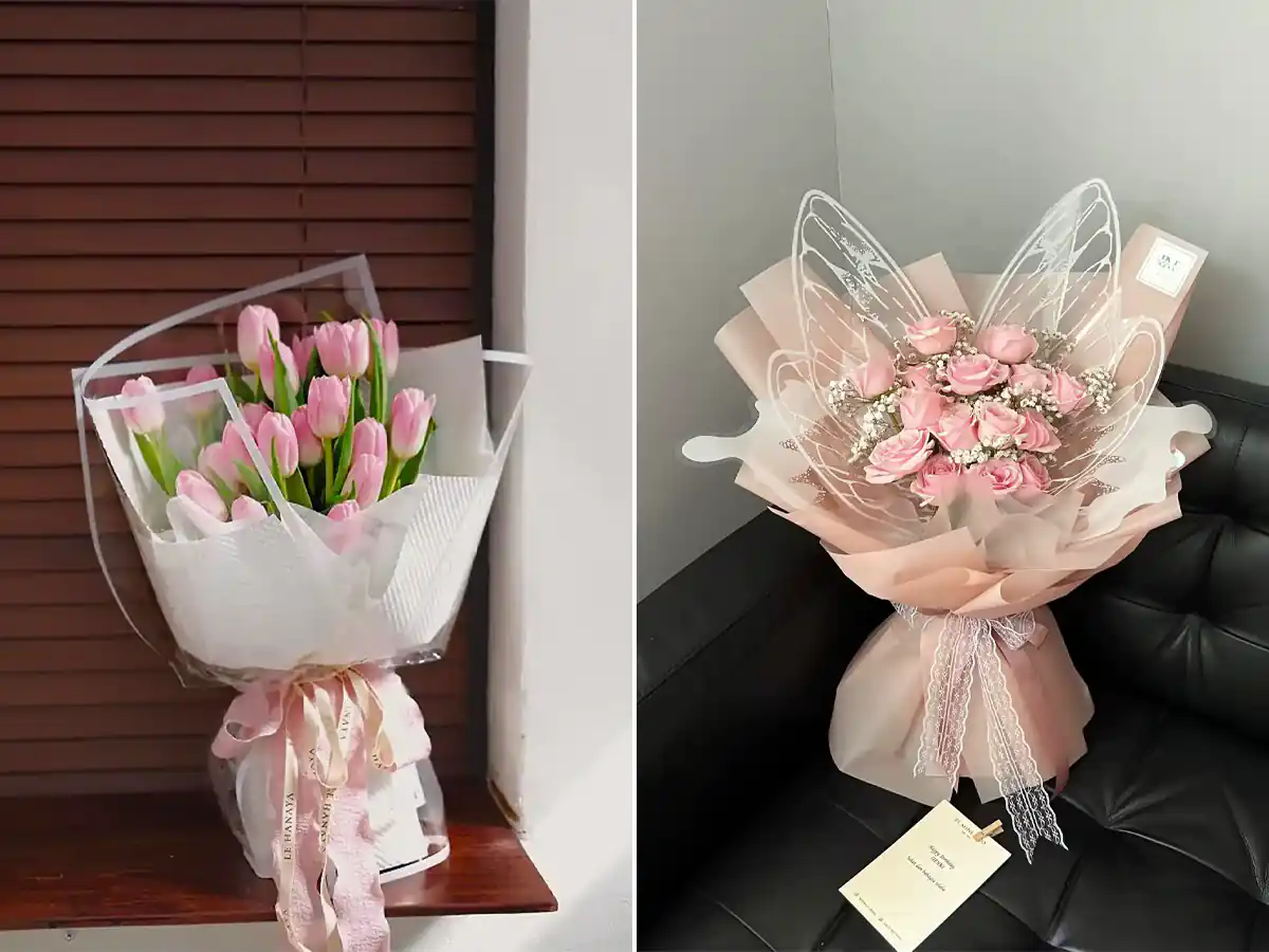 دسته گل ترند و لوکس هدیه