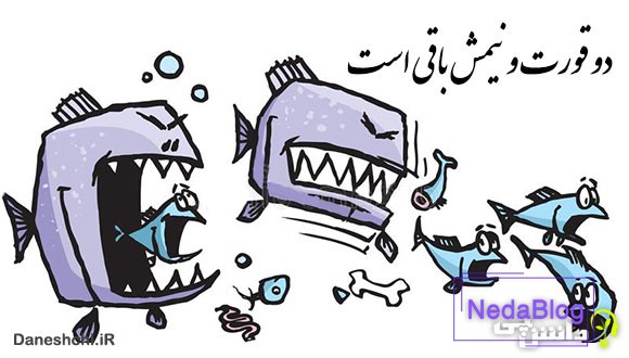 معنی دو قورت و نیمش باقی است