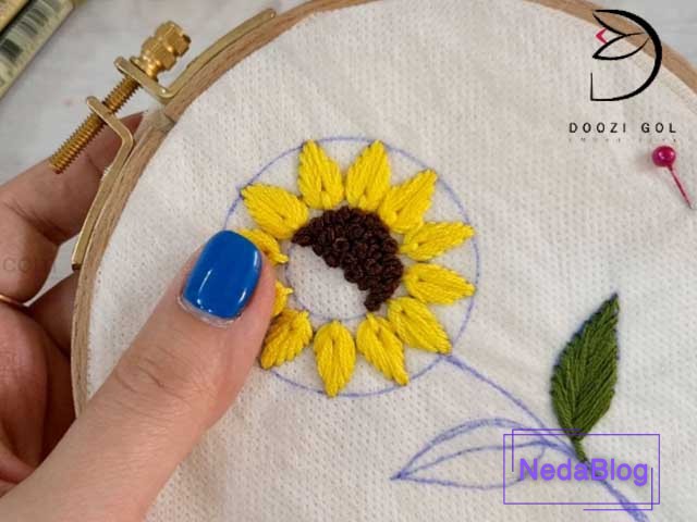 آموزش و یادگیری گلندابلاگ آفتاب گردان