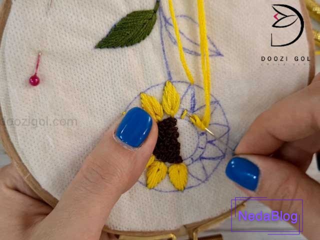 آموزش برزیلی گلندابلاگ آفتابگردان