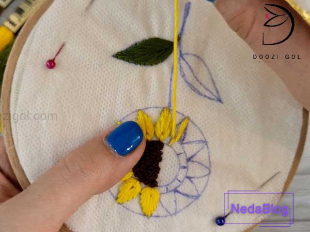 یادگیری گلندابلاگ آفتابگردان