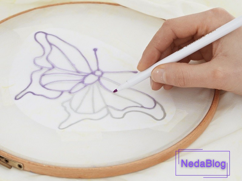 انتقال طرح روی پارچه