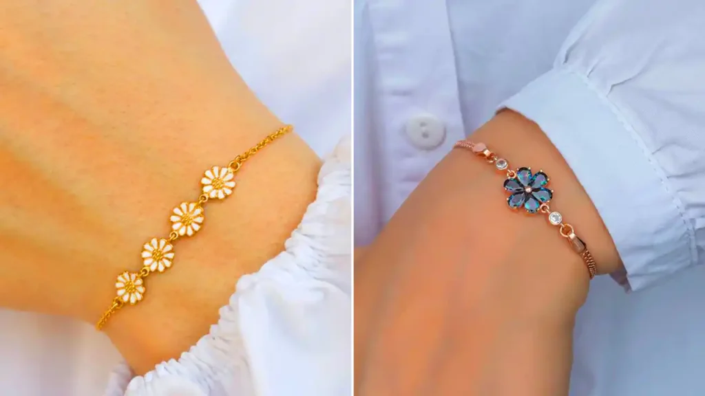 دستبند ظریف و شیک دخترانه