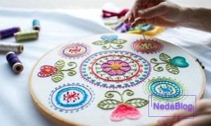 نحوه کار با سوزن نیدل مناسب پانچ دوزی