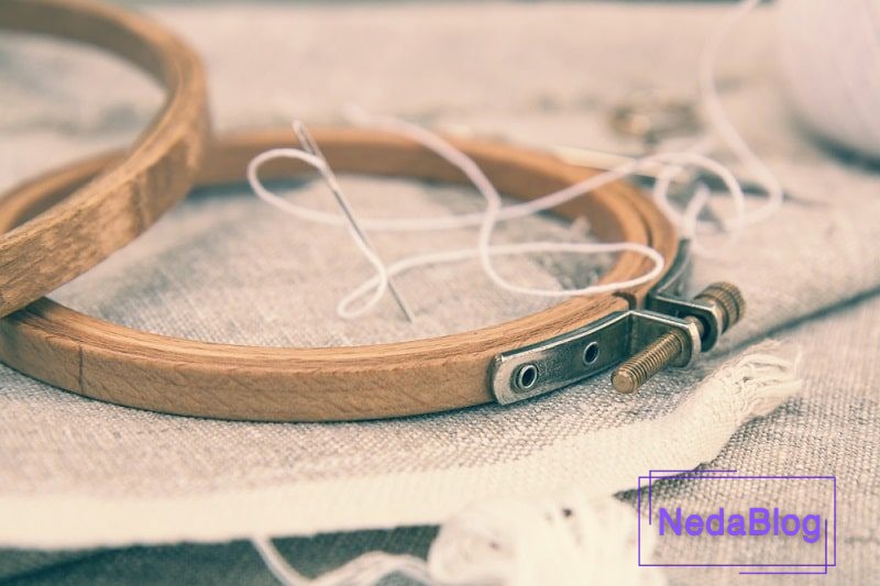 کدام پارچه و نخ برای گلدوزی مناسب است؟