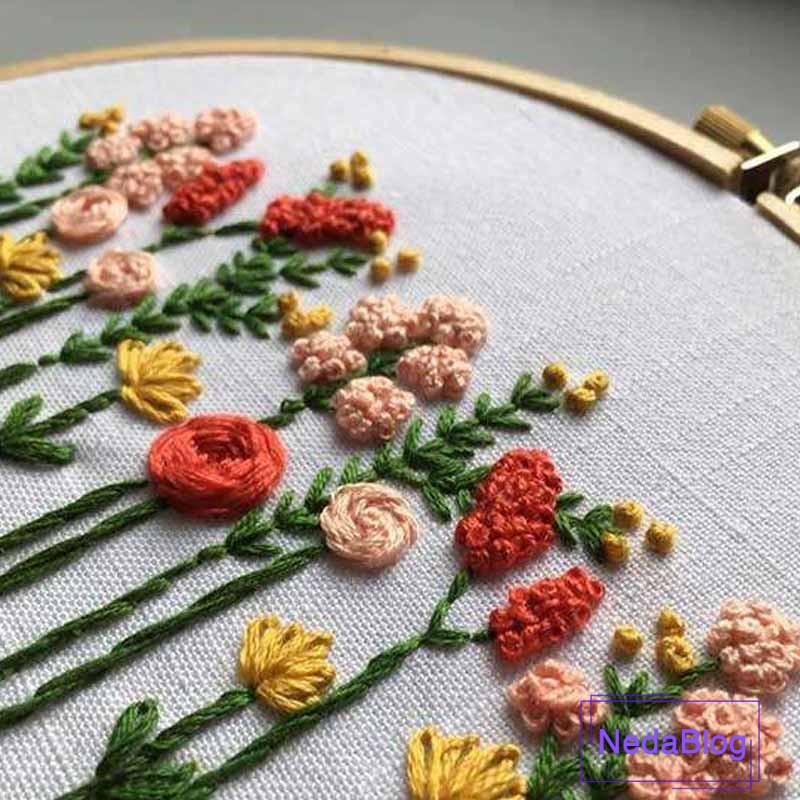 آموزش گلدوزی برزیلی مبتدی