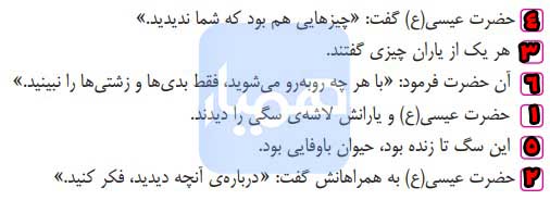 جواب درک و دریافت صفحه 101 فارسی چهارم