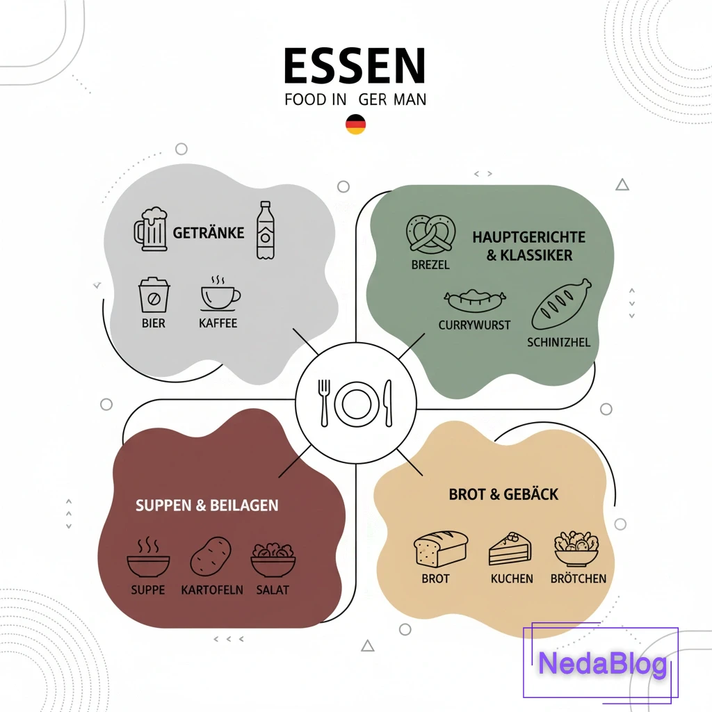 غذا به آلمانی